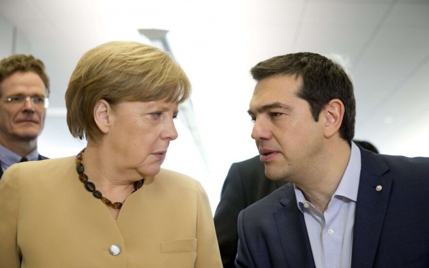 Angela Merkel, Alexis Tsipras