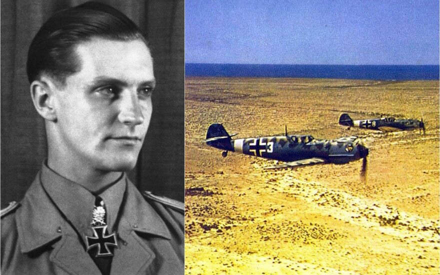 Joachimas Marseille / Jo dalinio Afrikoje „Bf109“