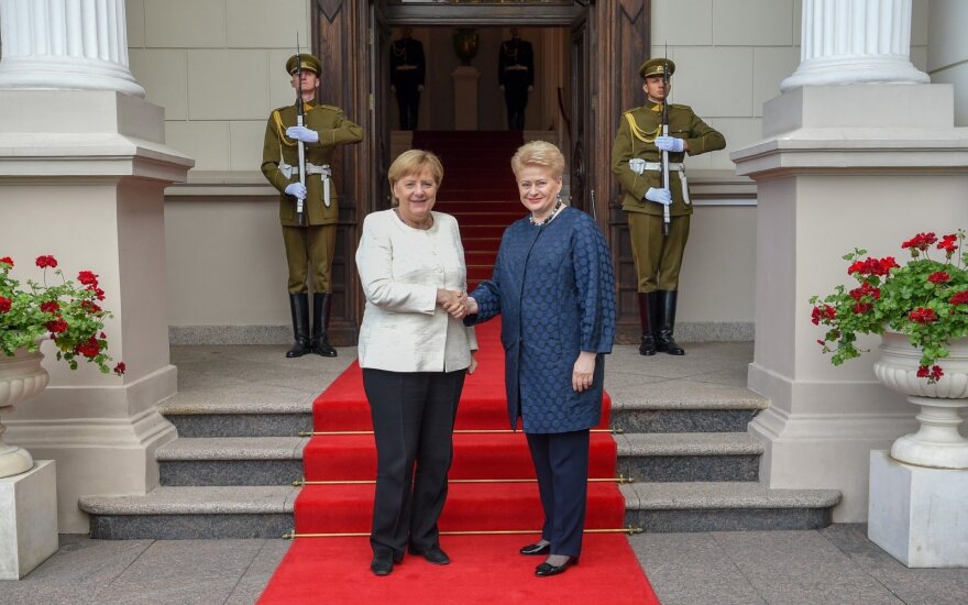 Angela Merkel ir Dalia Grybauskaitė