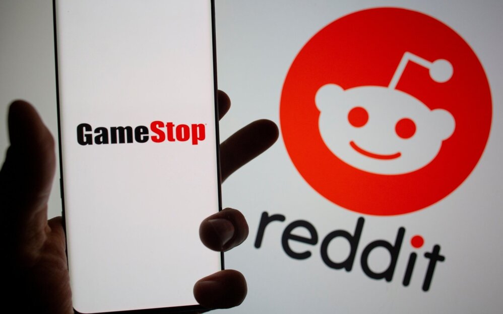 „GameStop“ ir „Reddit“