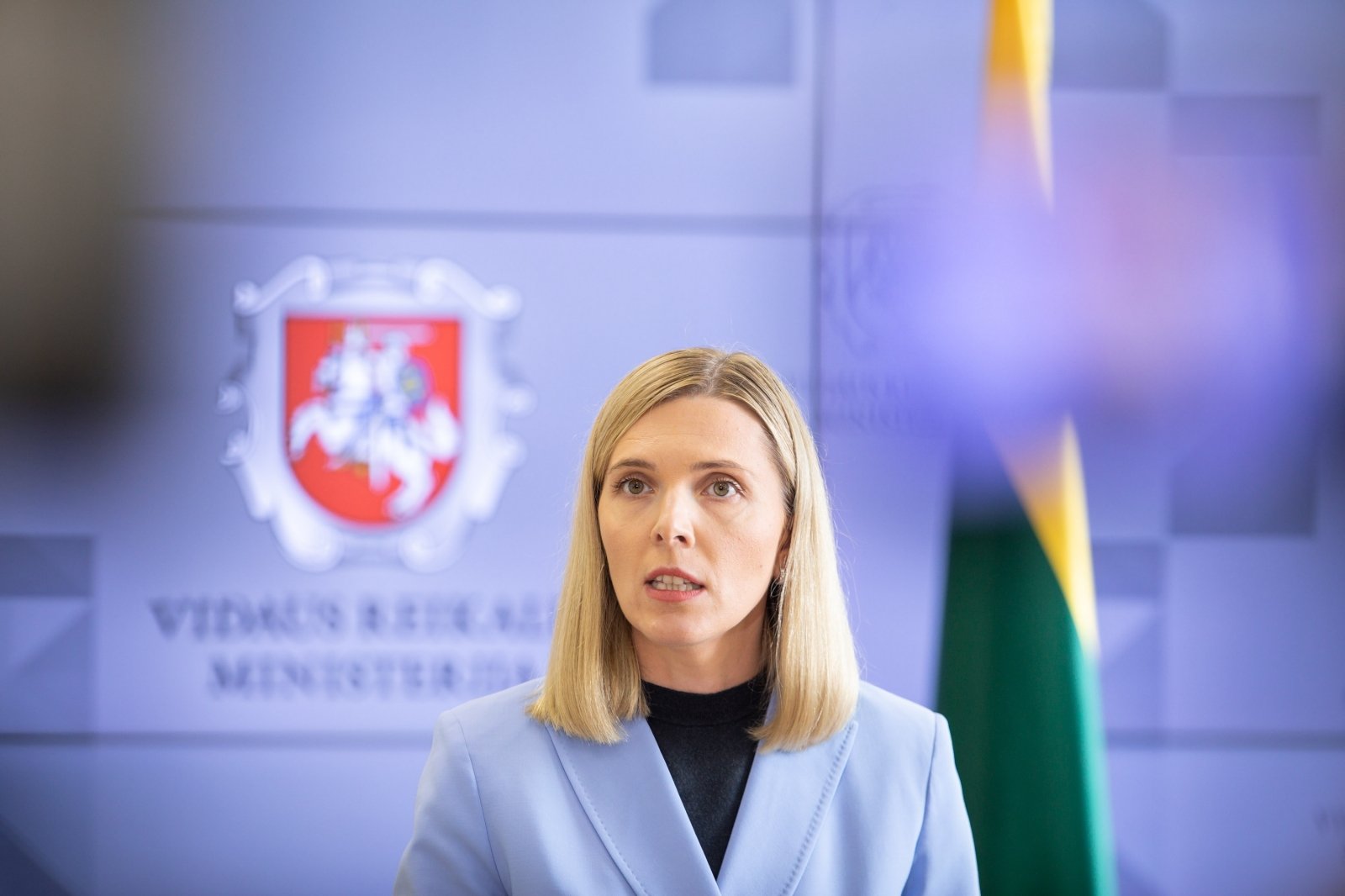 Bilotaitė: Currently, there are no plans to transport migrants to Dieveniškės