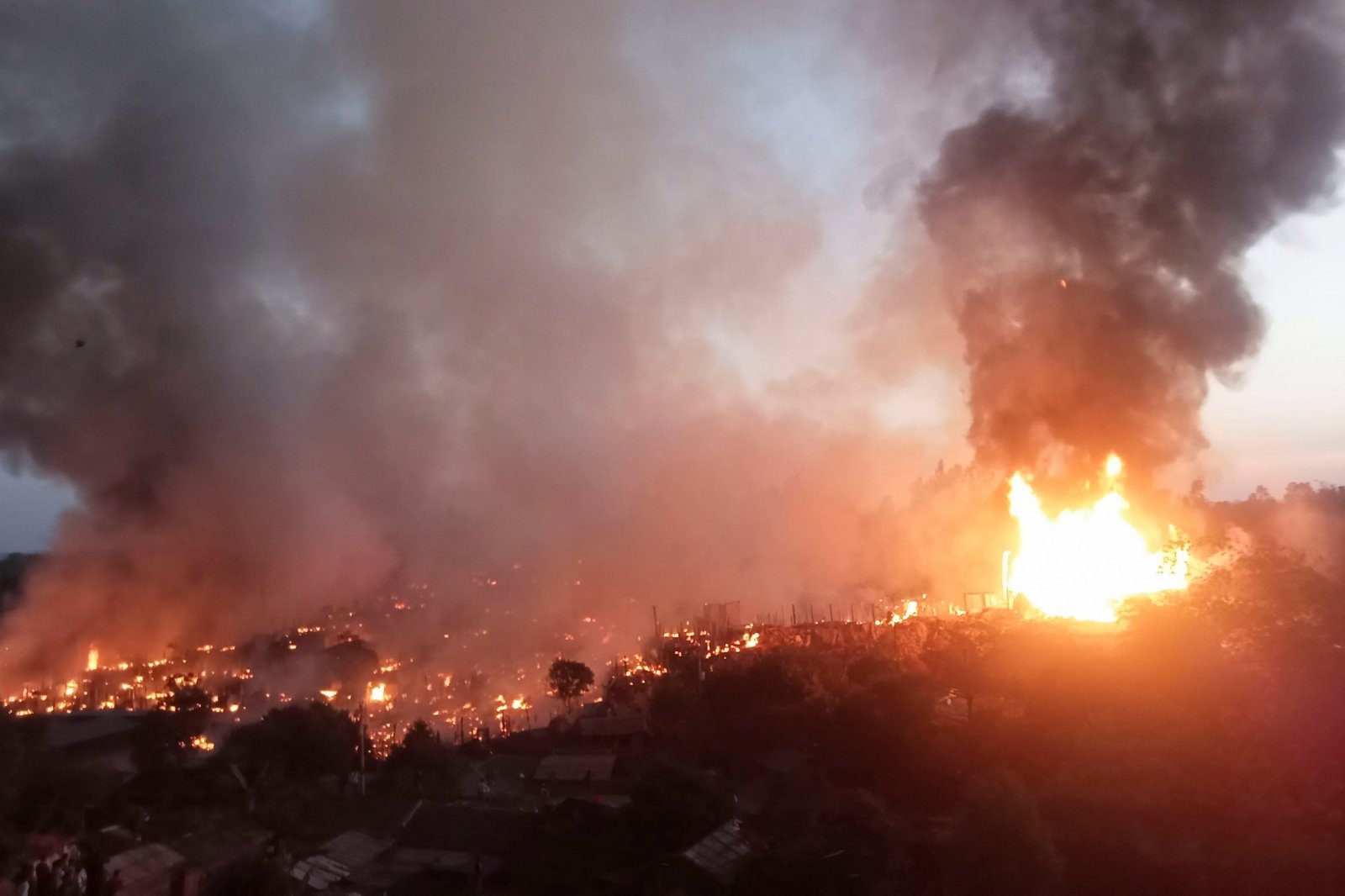 In Bangladesh, thousands of people have been left homeless