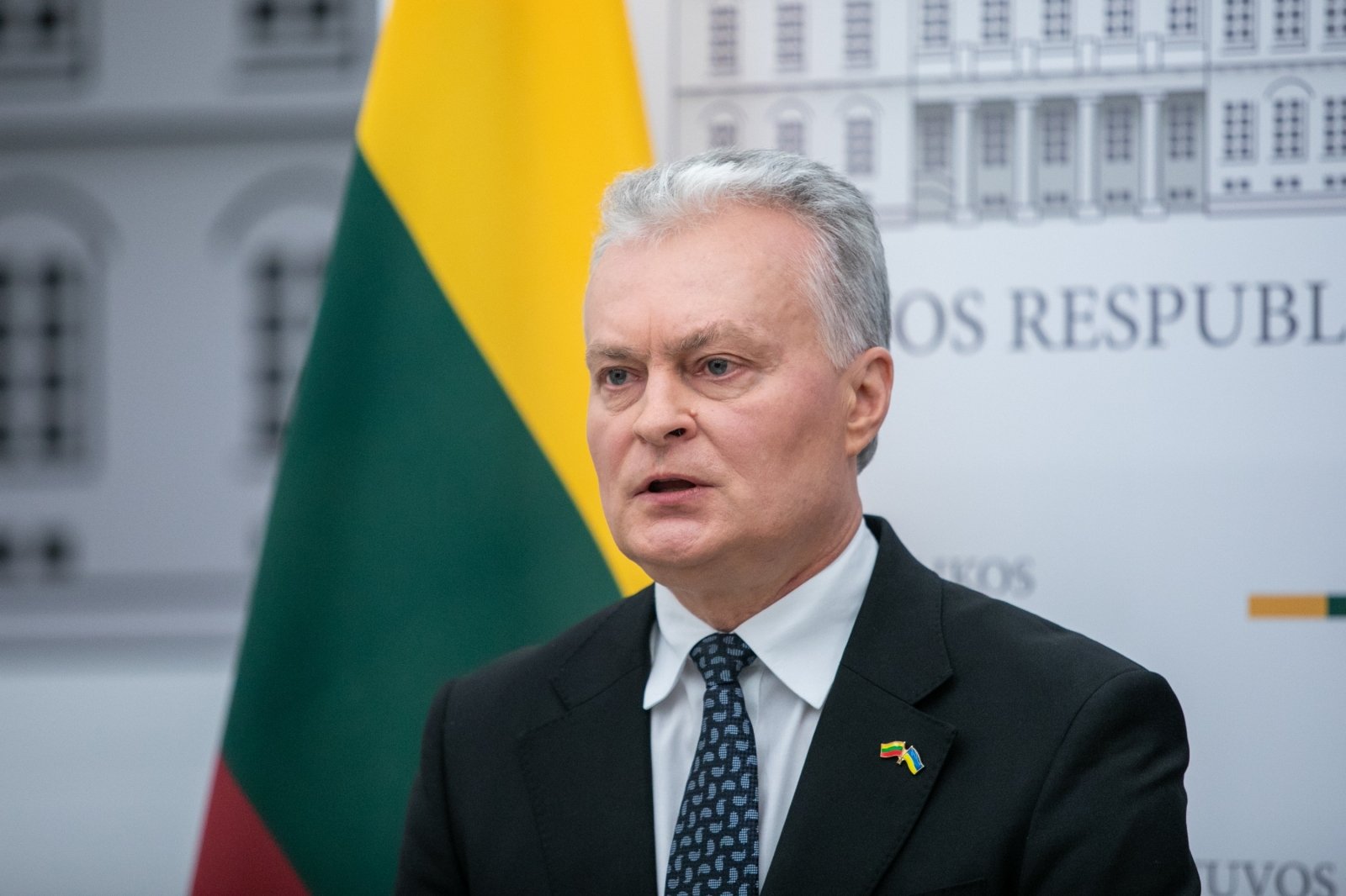 Nausėda mówił o roli Litwy w członkostwie Ukrainy w UE: tym razem byliśmy złymi facetami