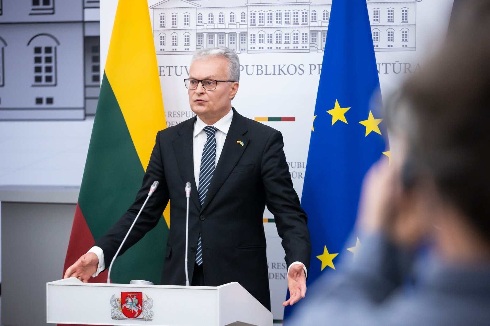 Nausėda: Kraje bałtyckie, Polska może być alternatywą dla ukraińskiego zboża