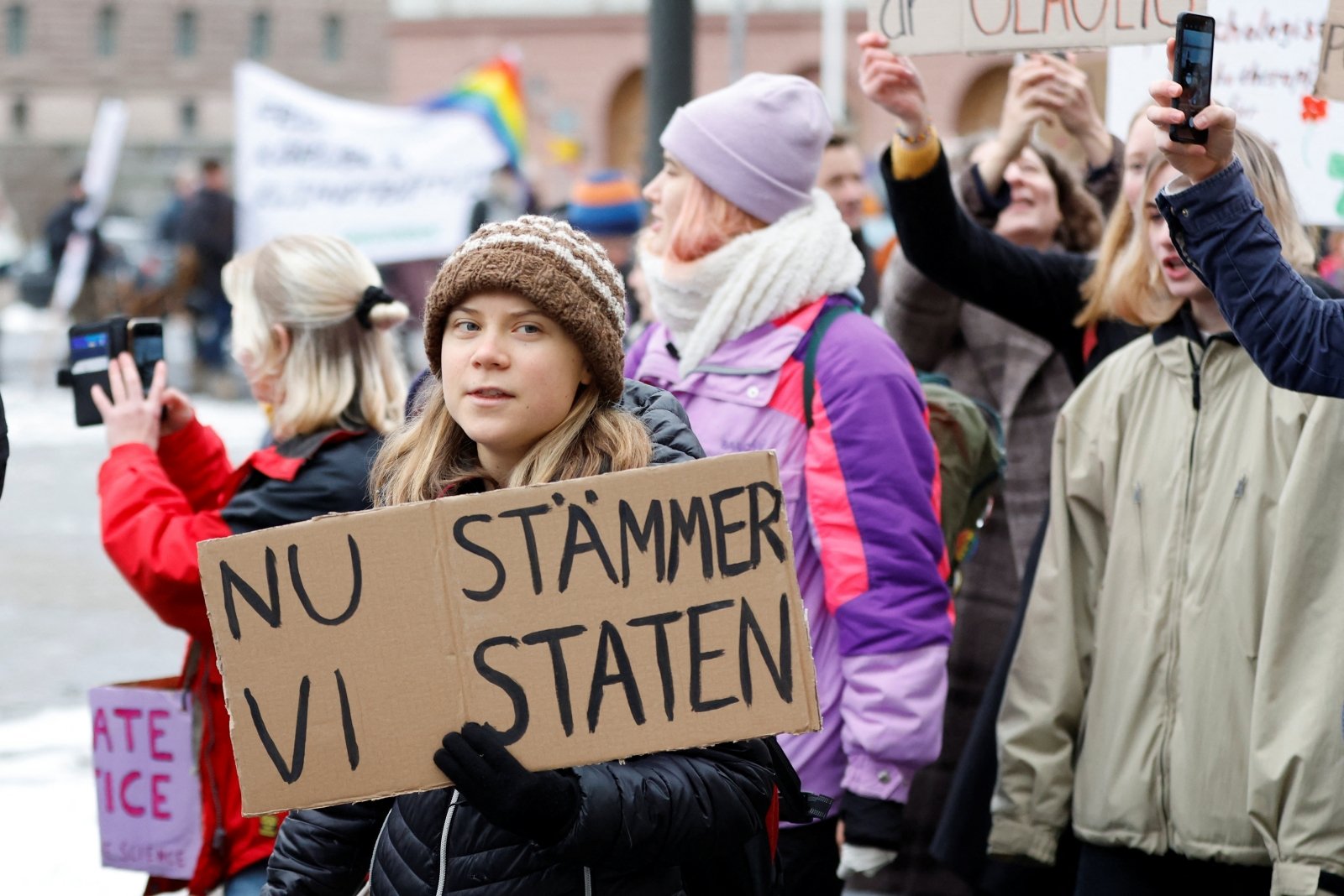 600 jaunuolių padavė į teismą Švedijos valstybę dėl neveiklumo kovojant su klimato krize
