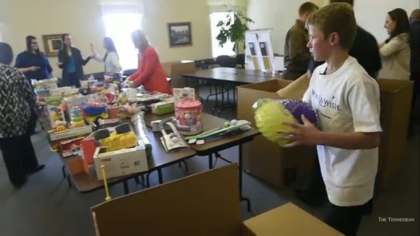 13 Year Old Boy Fighting Chronic Illness Plans Toy Donation