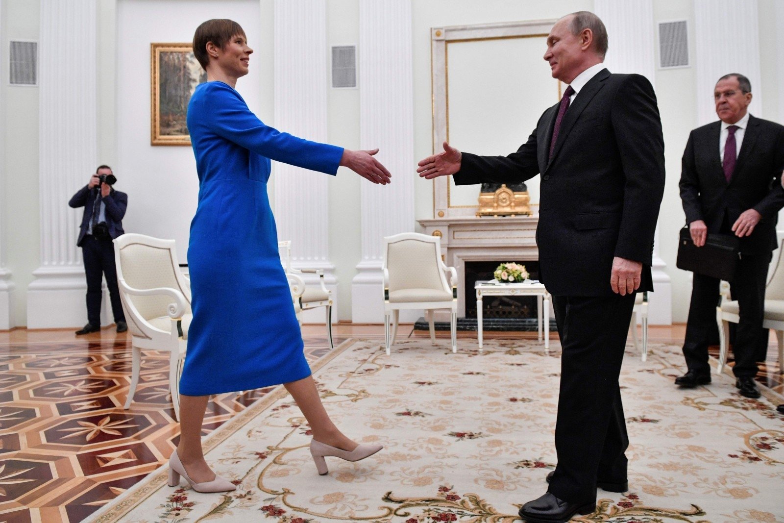 Президент Эстонии и Путин