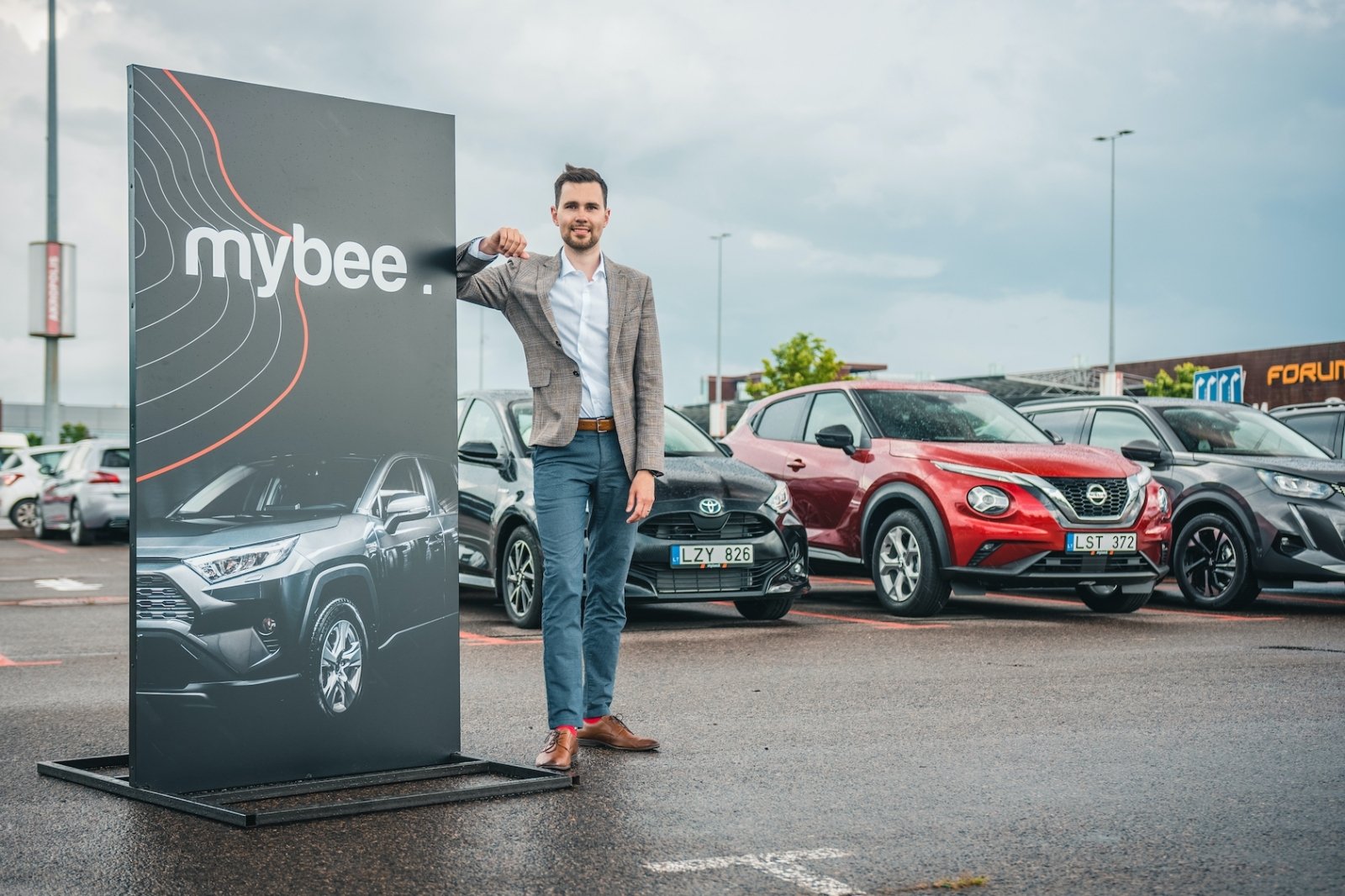 Lietuviška automobilių prenumeratos platforma „MyBee“ plečiasi į Estiją