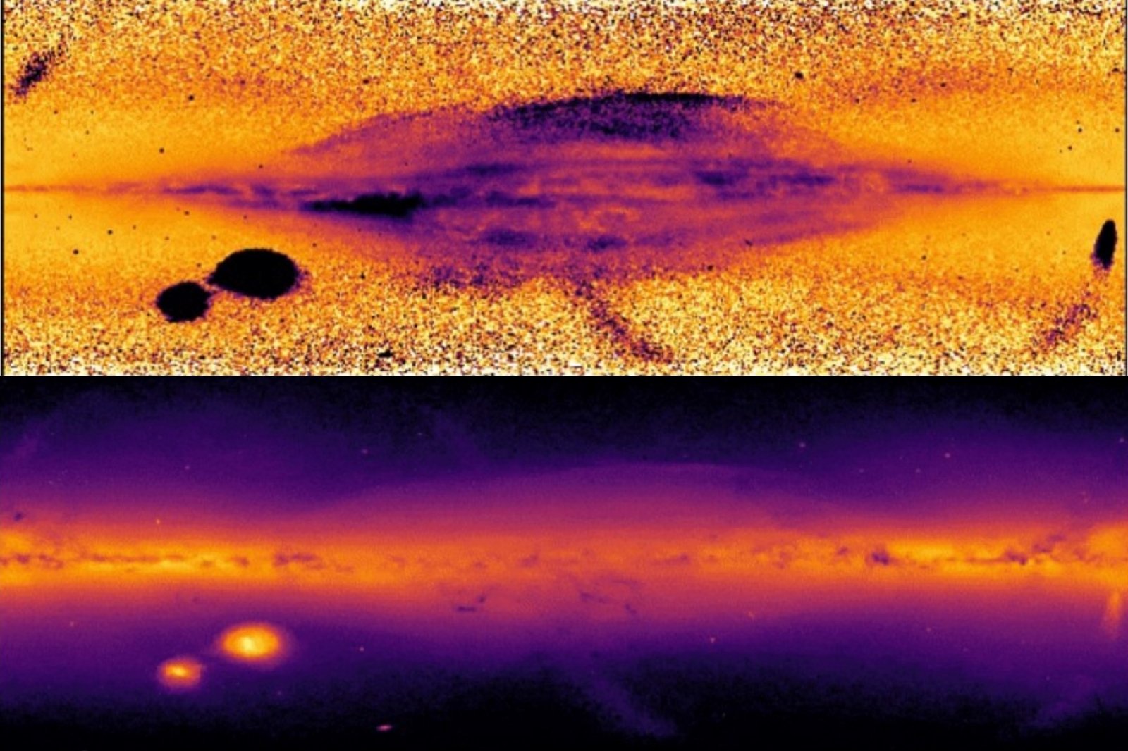 I Melkeveiens ytre skive har astrofysikere registrert gåtefulle formasjoner