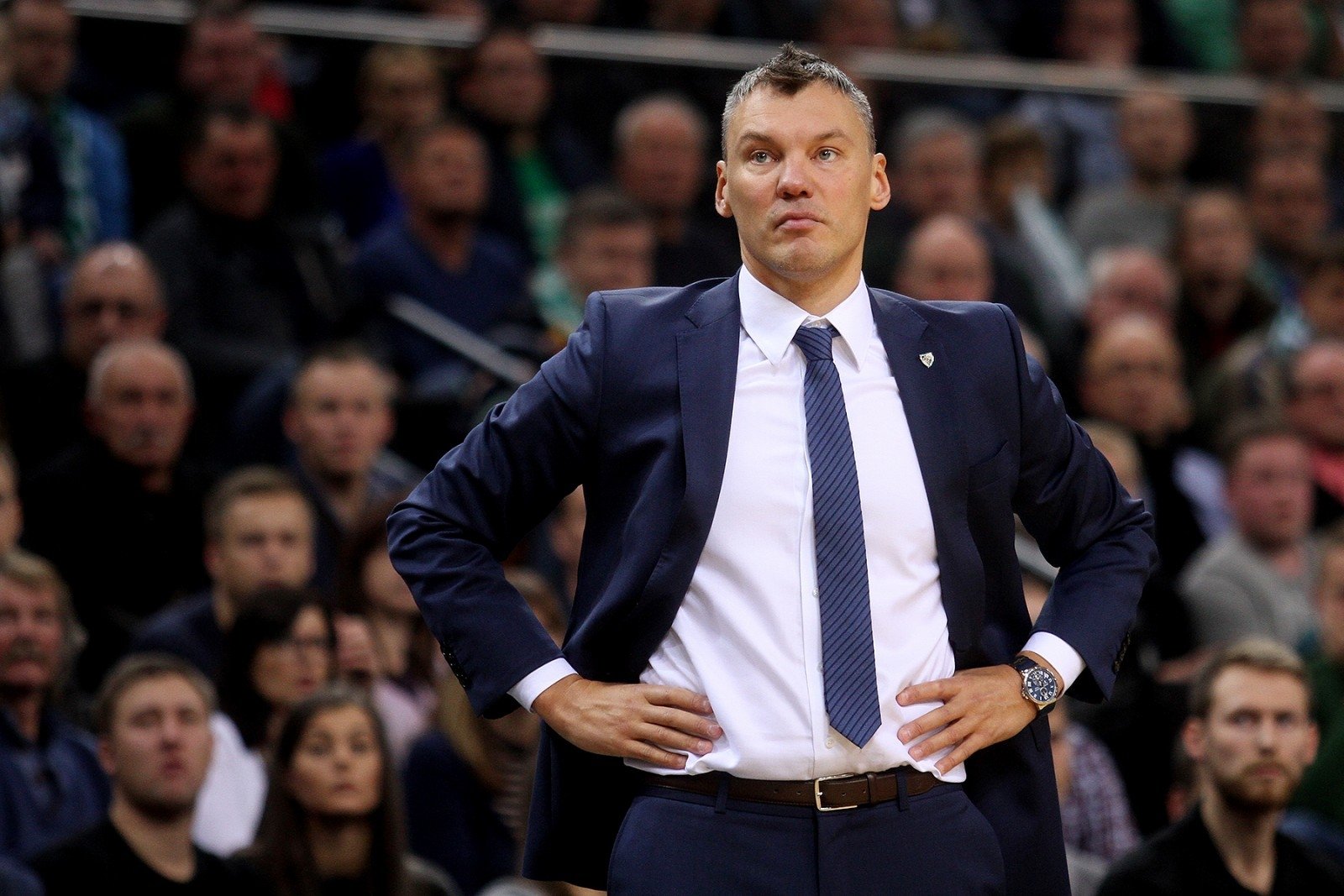 Laimėjimu pasidžiaugęs Š. Jasikevičius pamokė sirgalius nenorėčiau