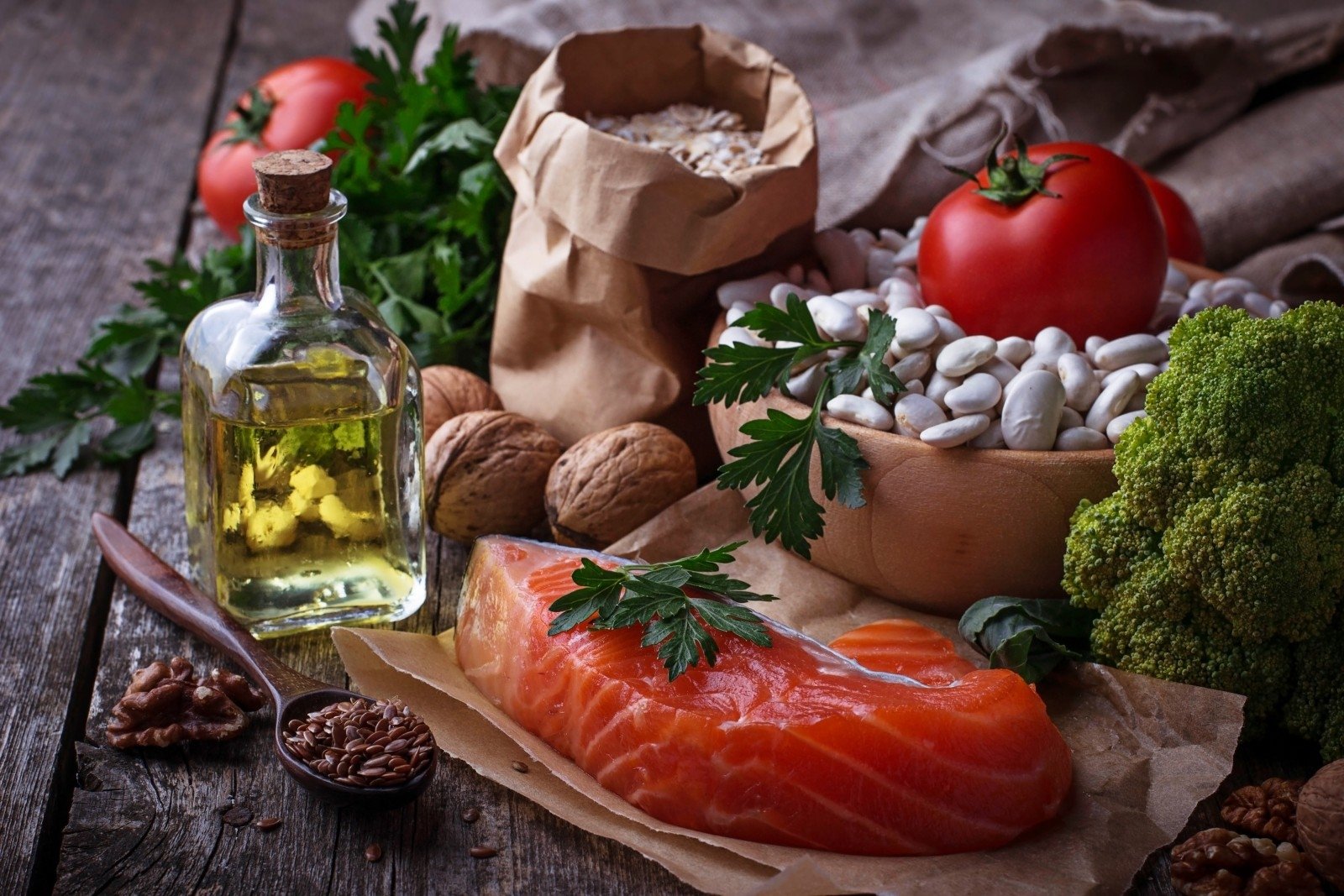 maisto produktai, kurie naudingi širdies sveikatai)